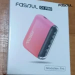 Fasoul Q1 二回機二次加熱菸主機｜適用 TEREA/SENTIA 煙彈 5色可選｜日本原裝進口 1支菸彈抽2次 側邊LCD螢幕 71g輕量隨行：圖片 3